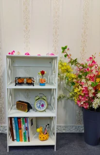 استند چند منظوره (جاکفشی ـ کتابخانه)طرح لوزی
