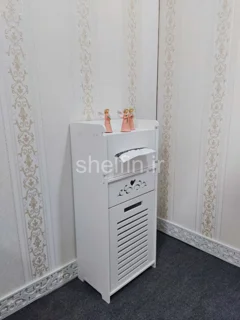 استند سطل دار و دستمال دار70سانت