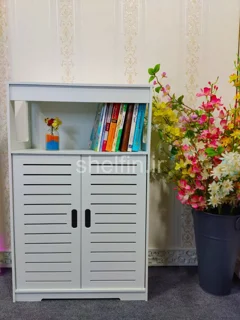 استند-کمد (چند منظوره) درب‌دار خطی